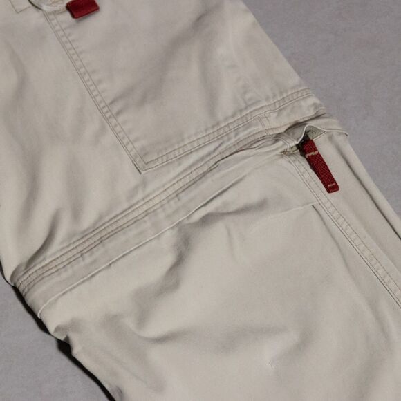 VTG Abercrombie & Fitch Cargo Paratrooper Convertible Zip Pants Mens Medium (34) - Picture 3 of 8
